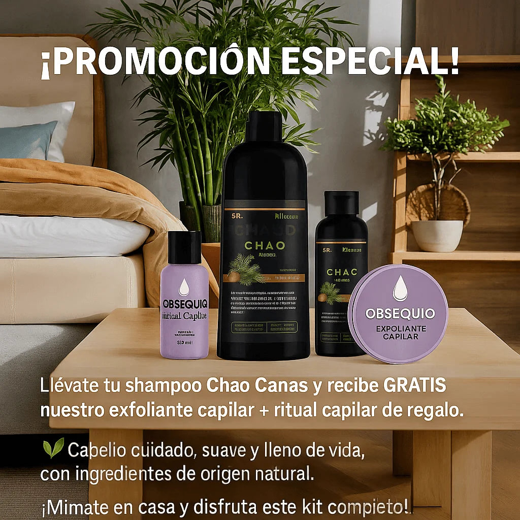 DI ADIÓS A LAS CANAS CON EL SHAMPOO COLORANTE