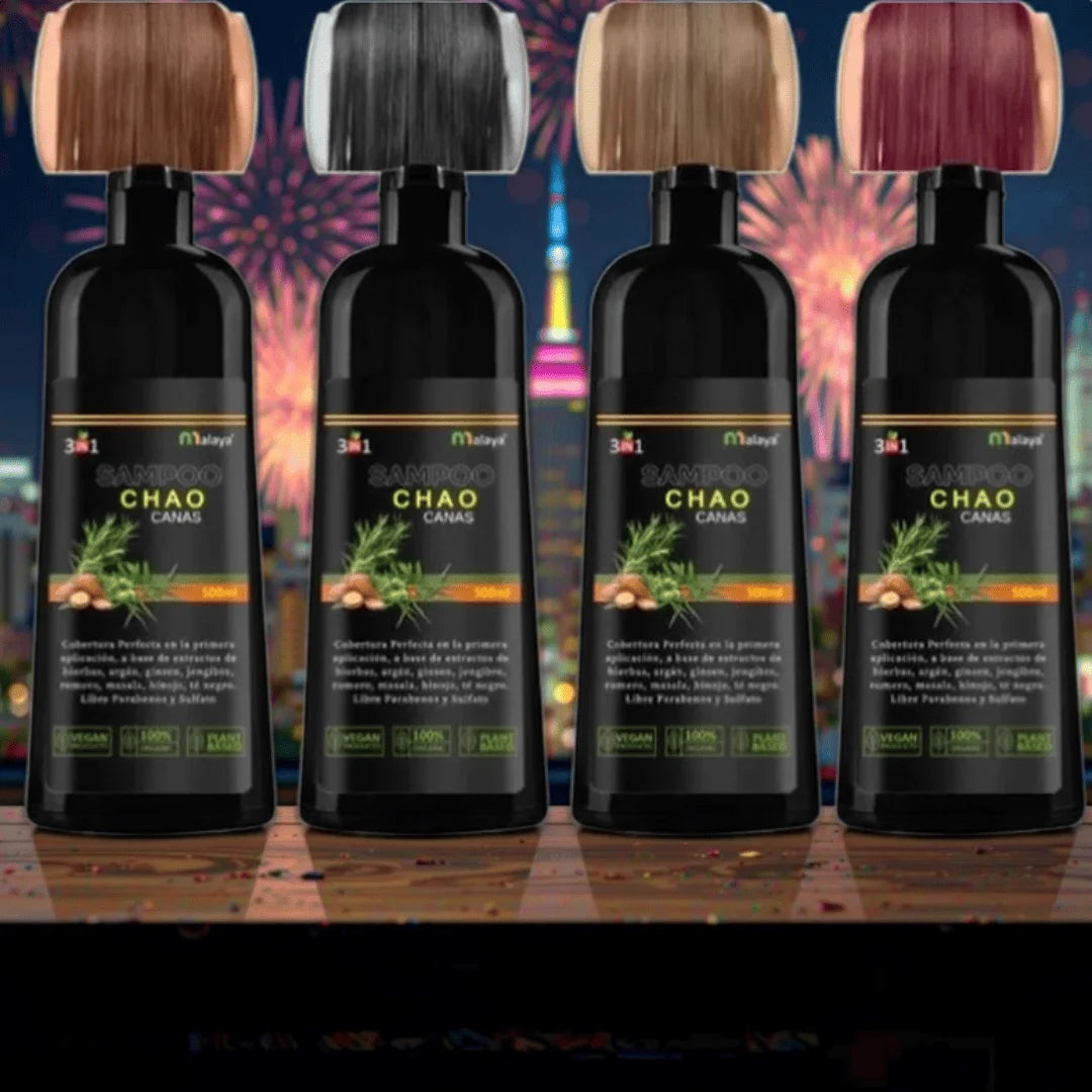 DI ADIÓS A LAS CANAS CON EL SHAMPOO COLORANTE