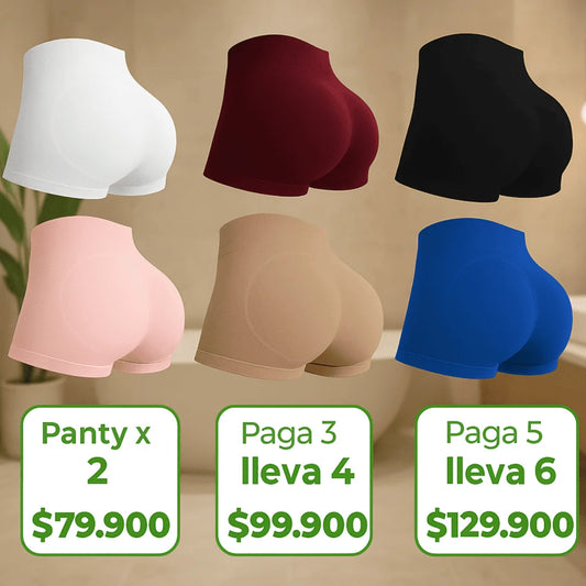 Panty Levanta Cola + Control Abdomen